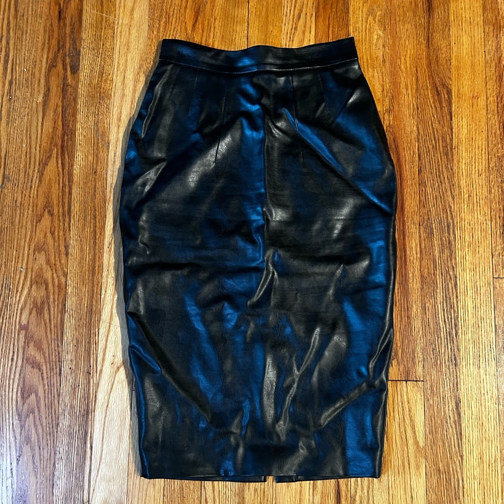 Vixen | Pleather Pencil Skirt